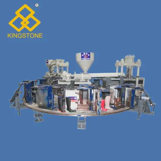 Automatic 2 Color PVC Rain Boot Making Machine