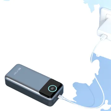 Super Large Capacity 30,000mAh External Battery Power Bank for Laptop and Phone