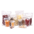 Transparent Resealable ZipLock Food Packing Stand Up Pouches