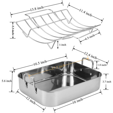 Roasting Turkey Bake Roaster Rack