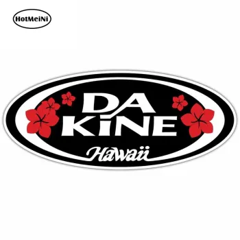 HotMeiNi 13cm x 5.7cm for Dakine Hawaii Windsurfing Kiteboarding Car Stickers Vinyl JDM Bumper Trunk Truck Graphics Fine Decal