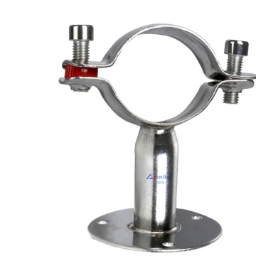 Stainless Steel 304 Pipe Fittings Clamp Holders - 1 inch 2 inch Pipe Brackets