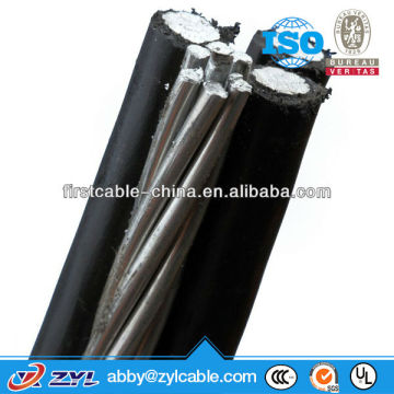 PE/XLPE insulated overhead cable low voltage