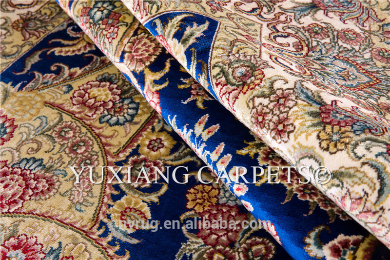 handmade Persian silk carpet rugs