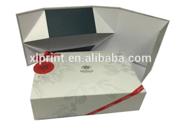 collapsible matt paperboard box packaging gift boxes custom