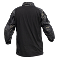 Black Multicam Combat Shirt Elbow Pads Jersey Taktis