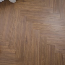 Wood-grained Luxurious Engineered Click Wood Flooring Oak