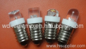 The Newest Design E10 Led Indicator Lamp 