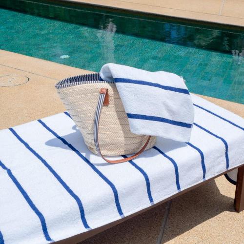 Cotton Beach Towels Cotton Beach Lounge Chair Covers Towels with Hood Supplier