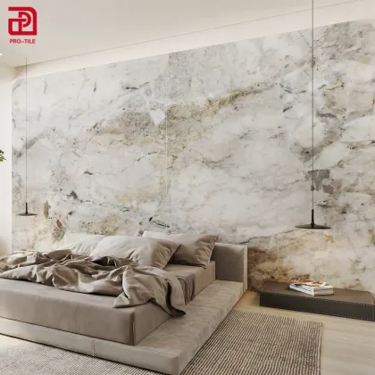 VAN GOLD KIN Marble Tile Polished Glazed Ceramic and Porcelain