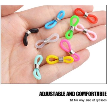 Wholesale Adjustable Silicone Glasses Retainer Connectors