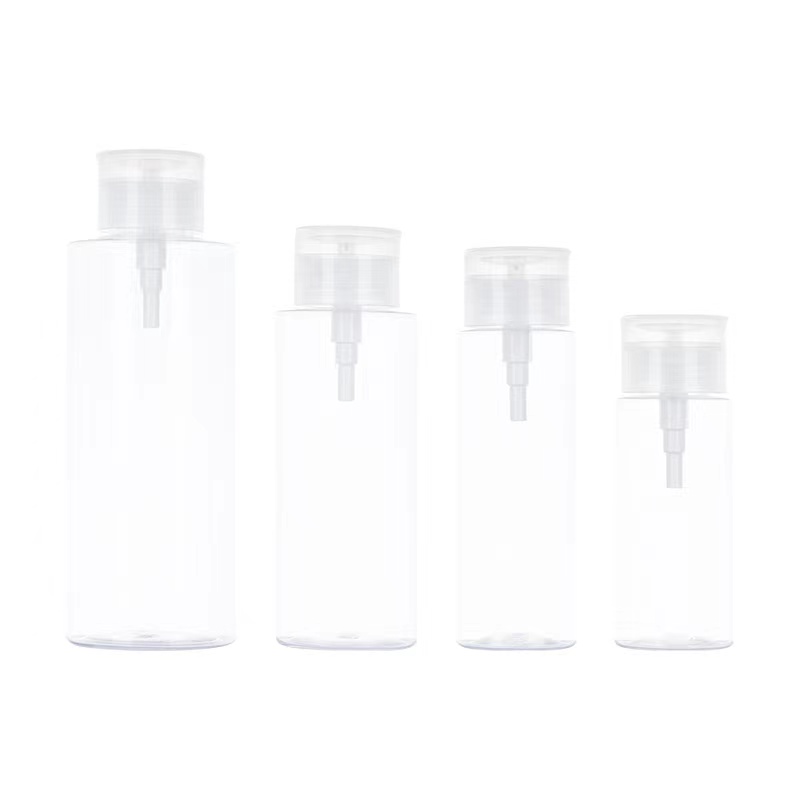 press pump dispenser nail polish makeup remover bottles