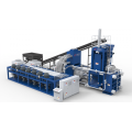 Chips Horizontal Birta Dib -u -warshadaynta Briquetting Machine