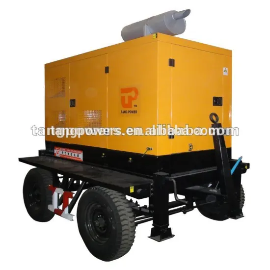 hot sale 80kw mobile trailered generators