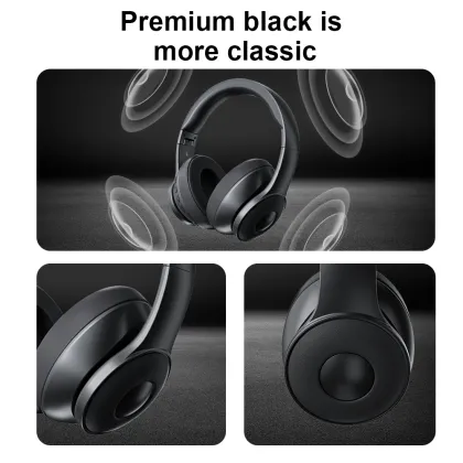 Wireless Bluetooth 5.3 HiFi Over-Ear Headphones with ANC