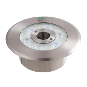 IP68 6W 6-Wire RGBW Color-Changing Underwater LED Light for Pools, Fountains, andponds