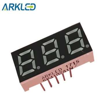 fnd small size 036 red 7 segment 6 digit number color led display module