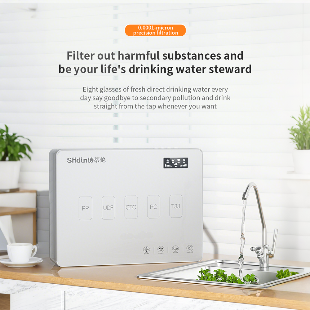 Silver Quick-Connect 5-Stage RO Water Purifier