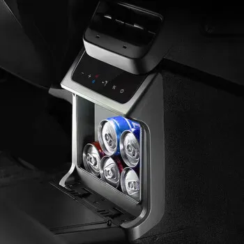 12V Portable 35L Large Capacity Car Refrigerator for Tesla Model Y