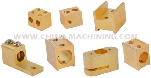 Brass CNC Machined Parts Switch Gear