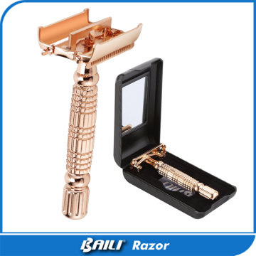 Retro Style Metal Butterfly Safety Double Edge Razor Blades Machine