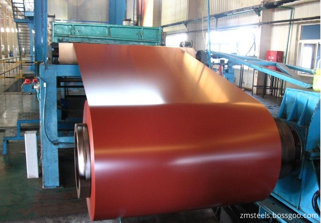 galvanized color coated steel coil