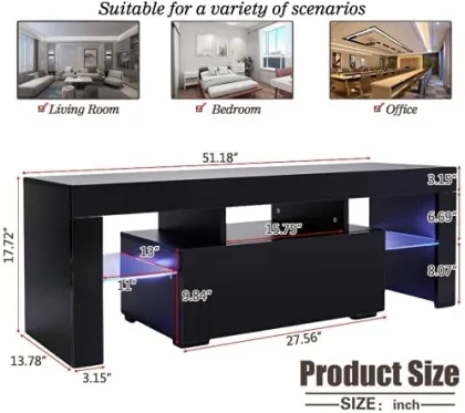 Glossy LED TV Cabinet TV Stands