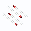 LED -Lampenperlen 3 mm roter roter hoher Leistung