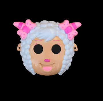 PVC sheep mask