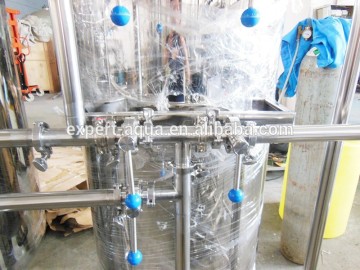 SUS 304 water treatment filter tank