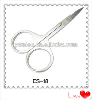 Multifunctional Silver Stainless Steel Many Designs Makeup Eyebrow Scissors