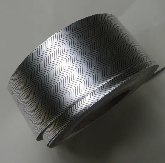 embossed aluminum foil paper roll for package