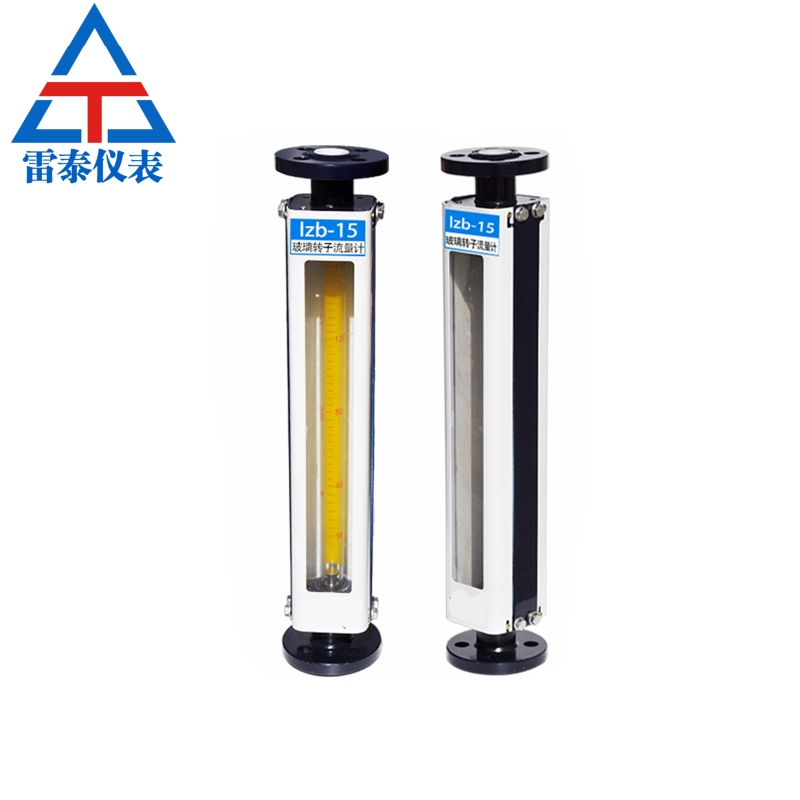 Glass rotor flowmeter