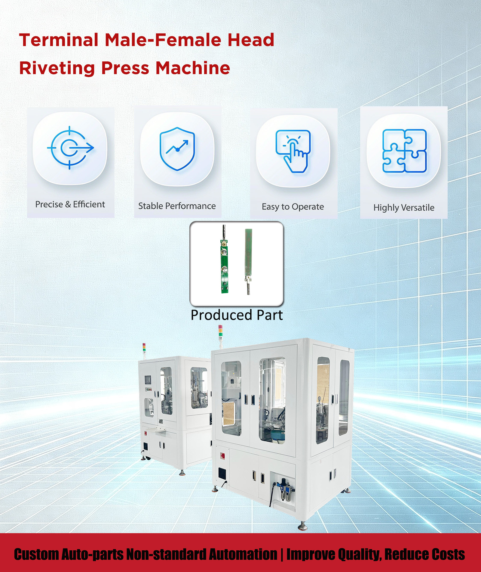 High‑Frequency Surgical Electrode Spring Riveting Machine product1