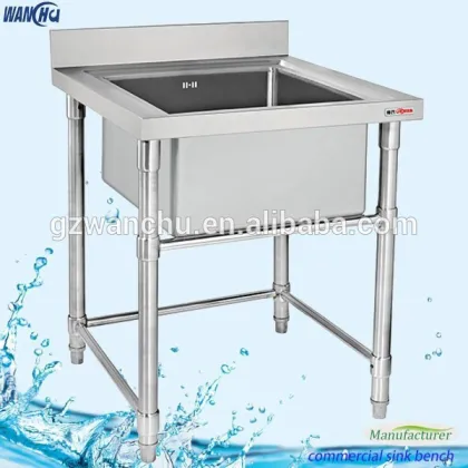 Commercial Kitchenware Stainless Kitchen Sink,Stainless Steel Kitchen Sink,Portable Sink With Splashback