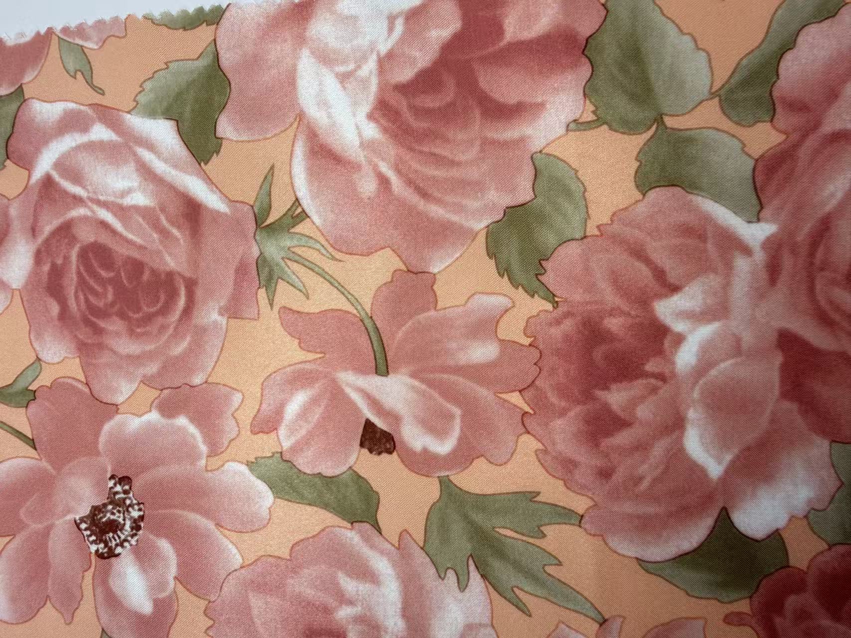 satin digitally printed