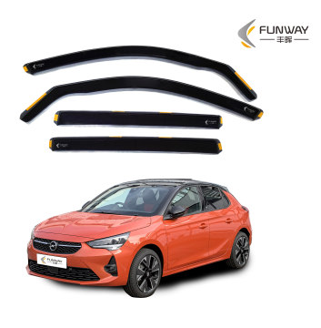 High Quality Window Visors for Vauxhall Corsa F MK6 2019-Up 5 Door Hatchback