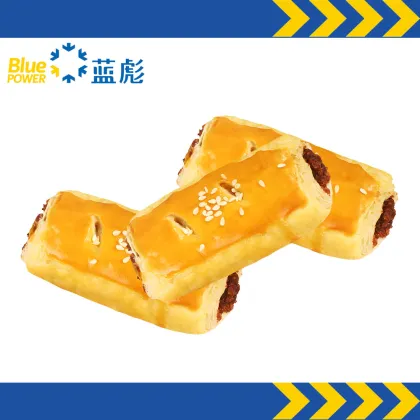 Customized Chinese Traditional Pork Puff Pastries with Fresh Ingredients