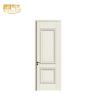 Pintu Interior Kayu Cetakan Maple Putih Baru