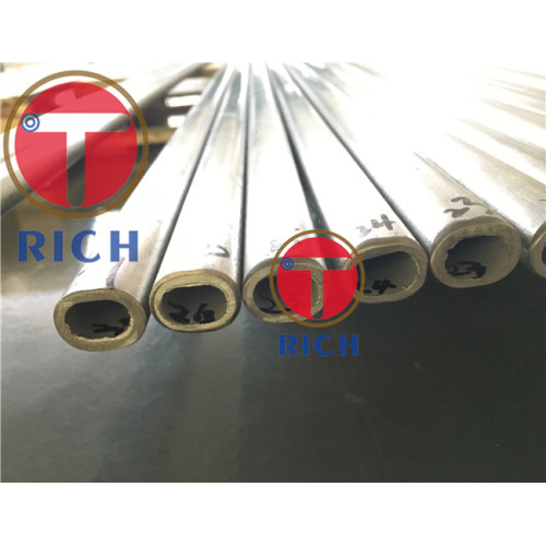 Flat Sided Elliptical Welded Stainless Steel Oval Tube