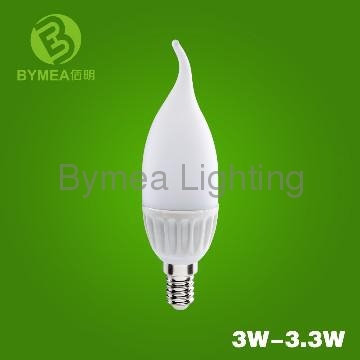 Popular High-efficiency led lighting led candle light led 3W E14 B22