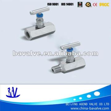 china SS high pressure Needle valve/ gas oil swagelok Needle valve