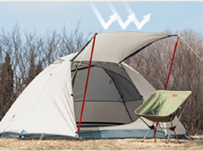 Double Layer Aluminum Rod Tent 5