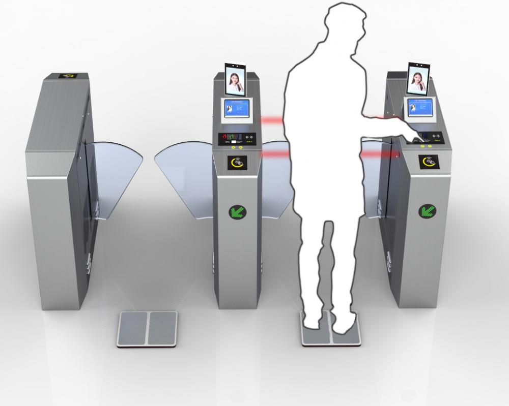 Face Recognition Entrance Esd Gate Tripod Turnstile