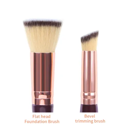 beauty tool flat-head makeup brush custom