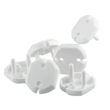 10pcs/lot Electric Anti Shock Plugs Protector Cover EU Power Socket Electrical Outlet Baby Kids Child Safety Guard Protection