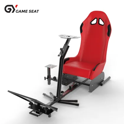 GY021 Racing Game Simulator Cockpit Compatible with Logitech G25 G27 G29 G920