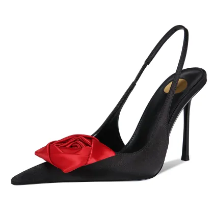 Women's stiletto pointed high heels