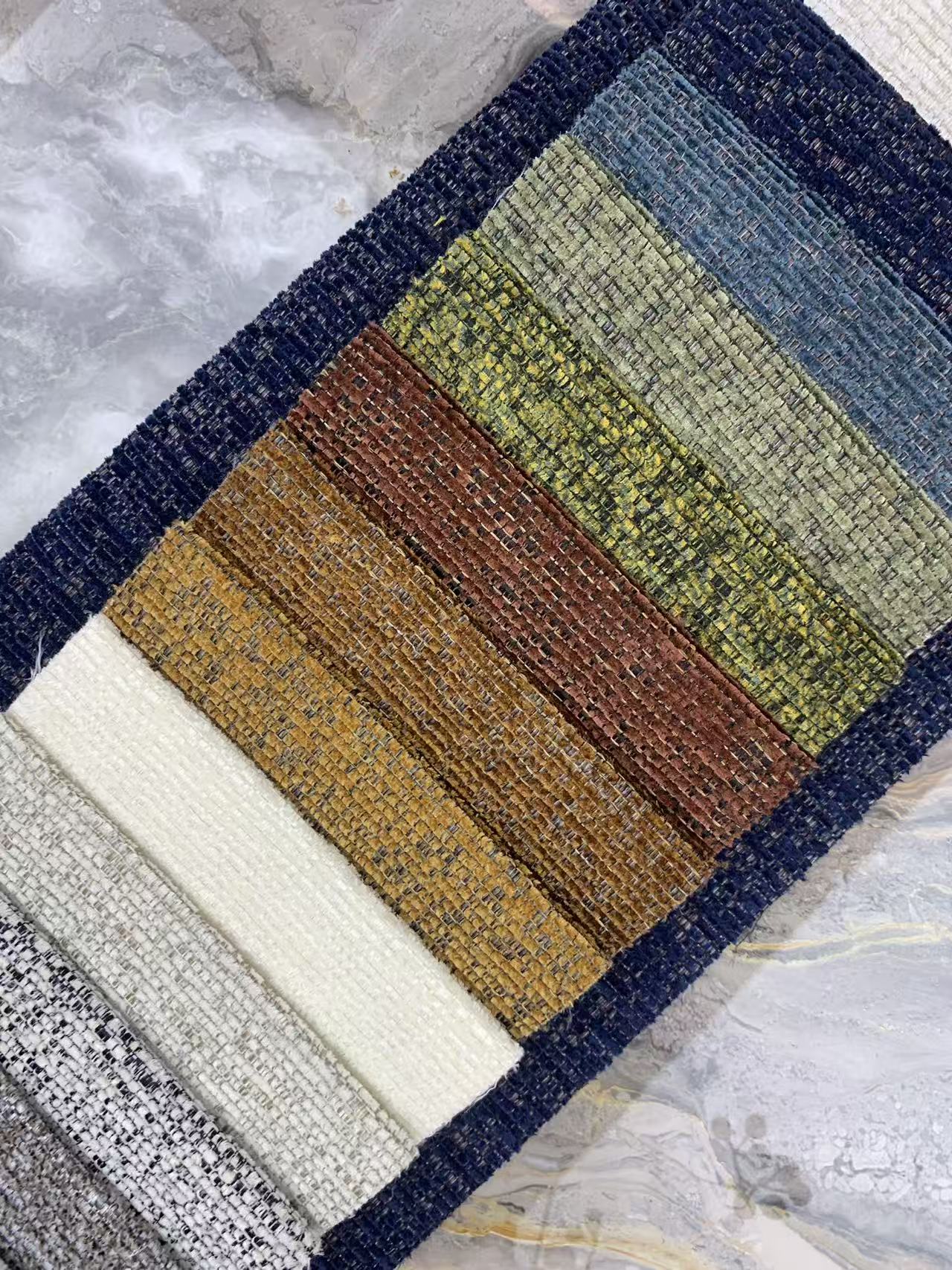 High Quality Tweed Chenille Fabric