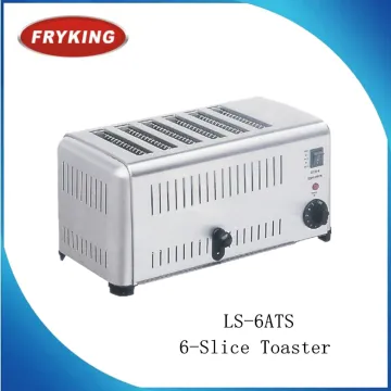 wholesale hotel home snack bar electric 6-slice oven toaster